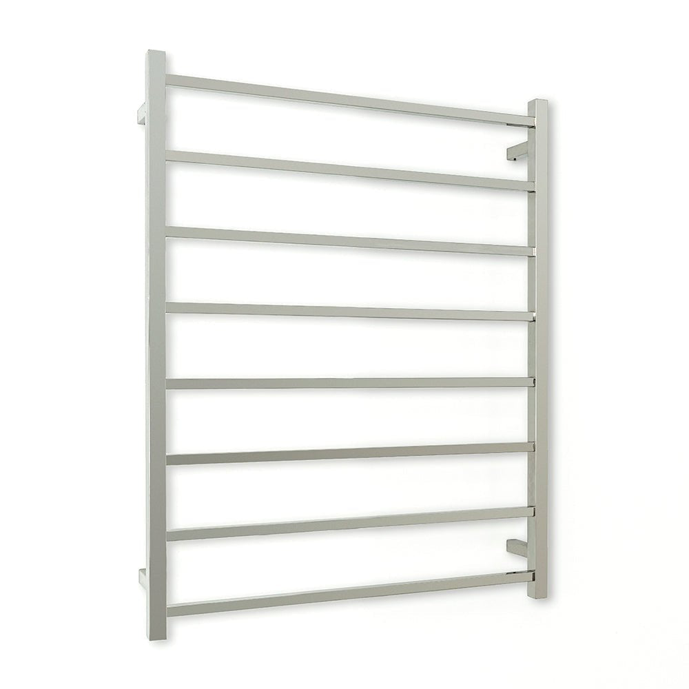 RADIANT - STR05 Heated Square Ladder 800x1000mm Mirror Polished - Heated Towel Rails - from our - Radiant - supplier–available at Bathroom City Perth
