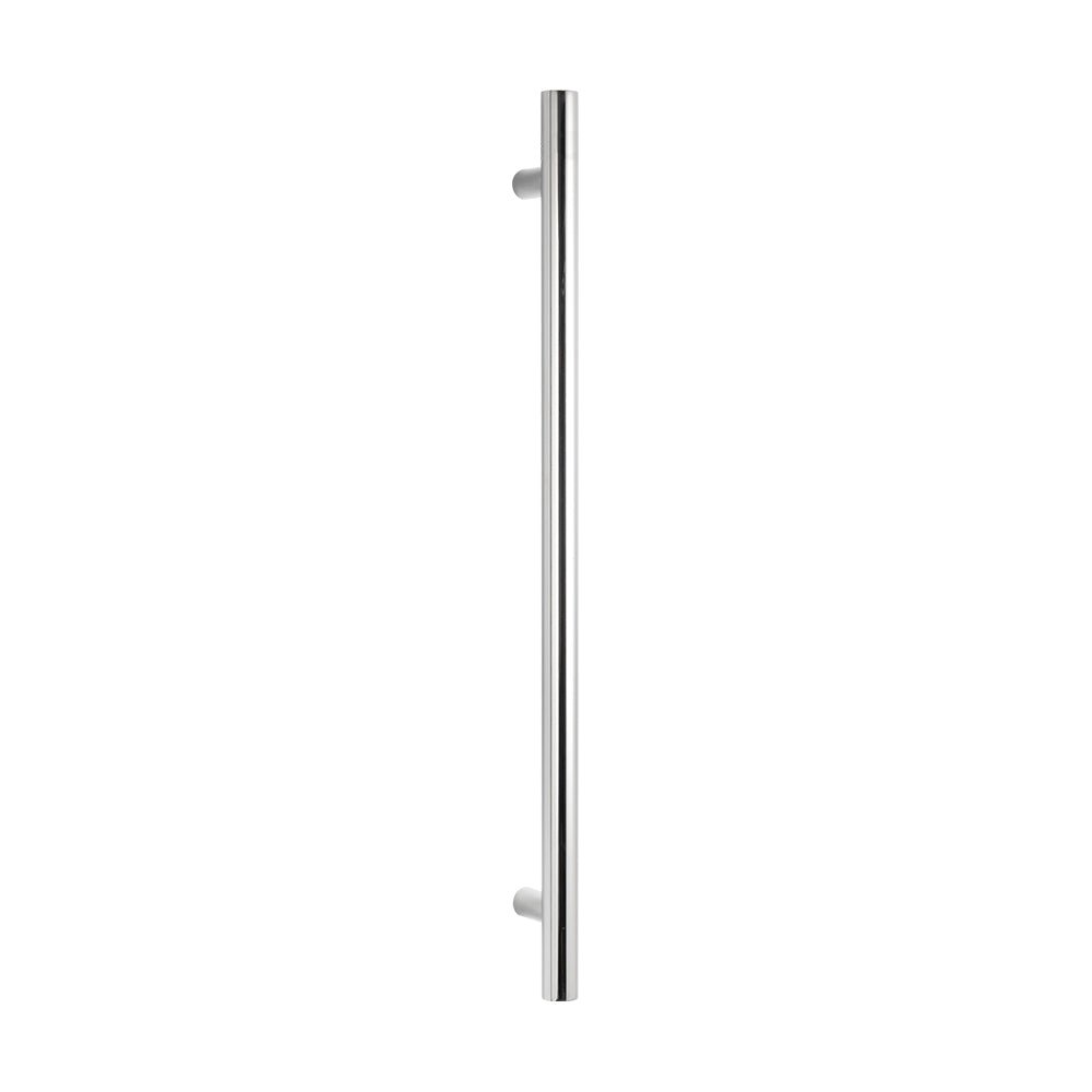 RADIANT - VTR - 950 Heated Vertical Towel Rail 40x950mm Mirror Polished - Heated Towel Rails - from our - Radiant - supplier–available at Bathroom City Perth
