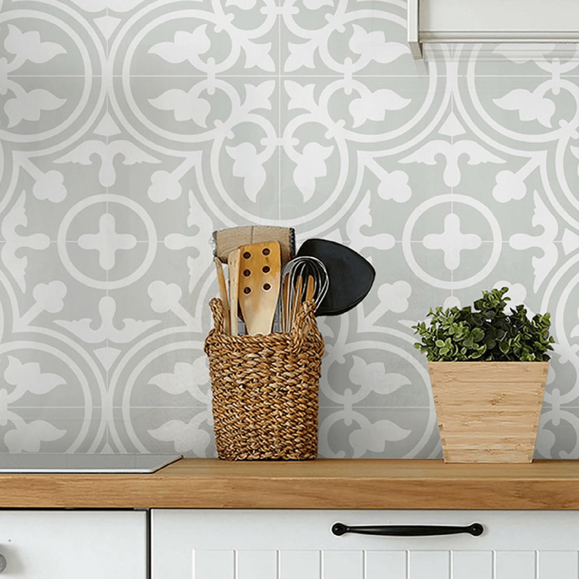 SW - Heritage Aster Green 200x200mm Matt - Tiles - from our - Stoneworld - supplier–available at Bathroom City Perth