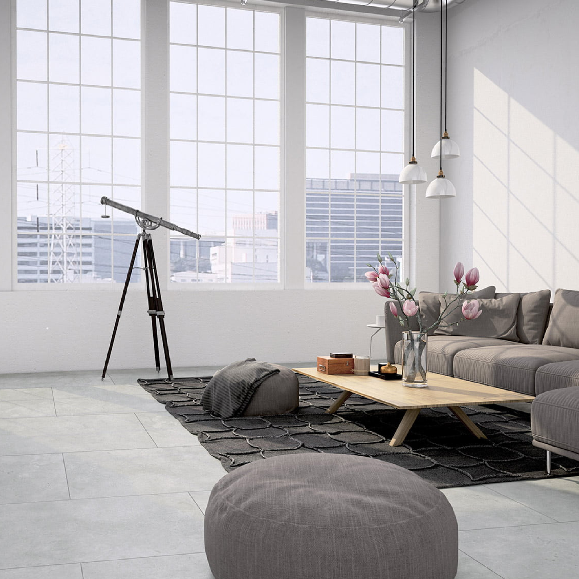 SW - Kross White 300x600mm Matt Smooth Grip - Tiles - from our - Stoneworld - supplier–available at Bathroom City Perth