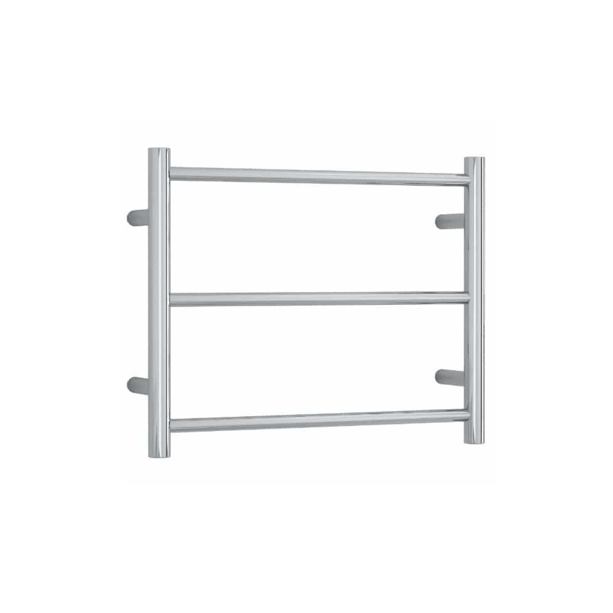 THERMORAIL - BS24M Straight Round Polished Budget Heated Towel Rail - Heated Towel Rails - from our - THERMORAIL - supplier–available at Bathroom City Perth