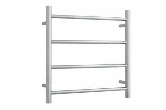 THERMORAIL - SR2512 12Volt Round Polished Ladder Heated Towel Rail - Heated Towel Rails - from our - THERMORAIL - supplier–available at Bathroom City Perth