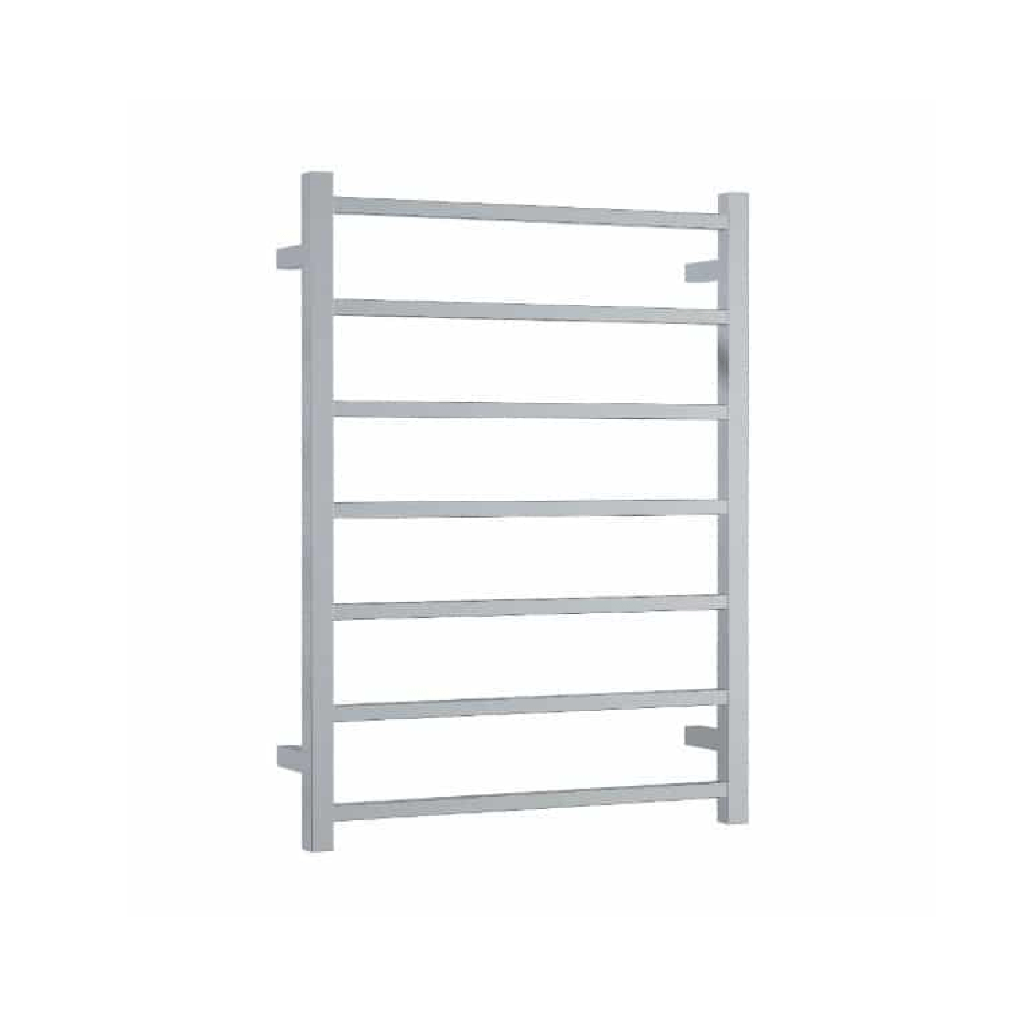 THERMORAIL - SS4412 12Volt Straight Square Polished Ladder Heated Towel Rail - Heated Towel Rails - from our - THERMORAIL - supplier–available at Bathroom City Perth