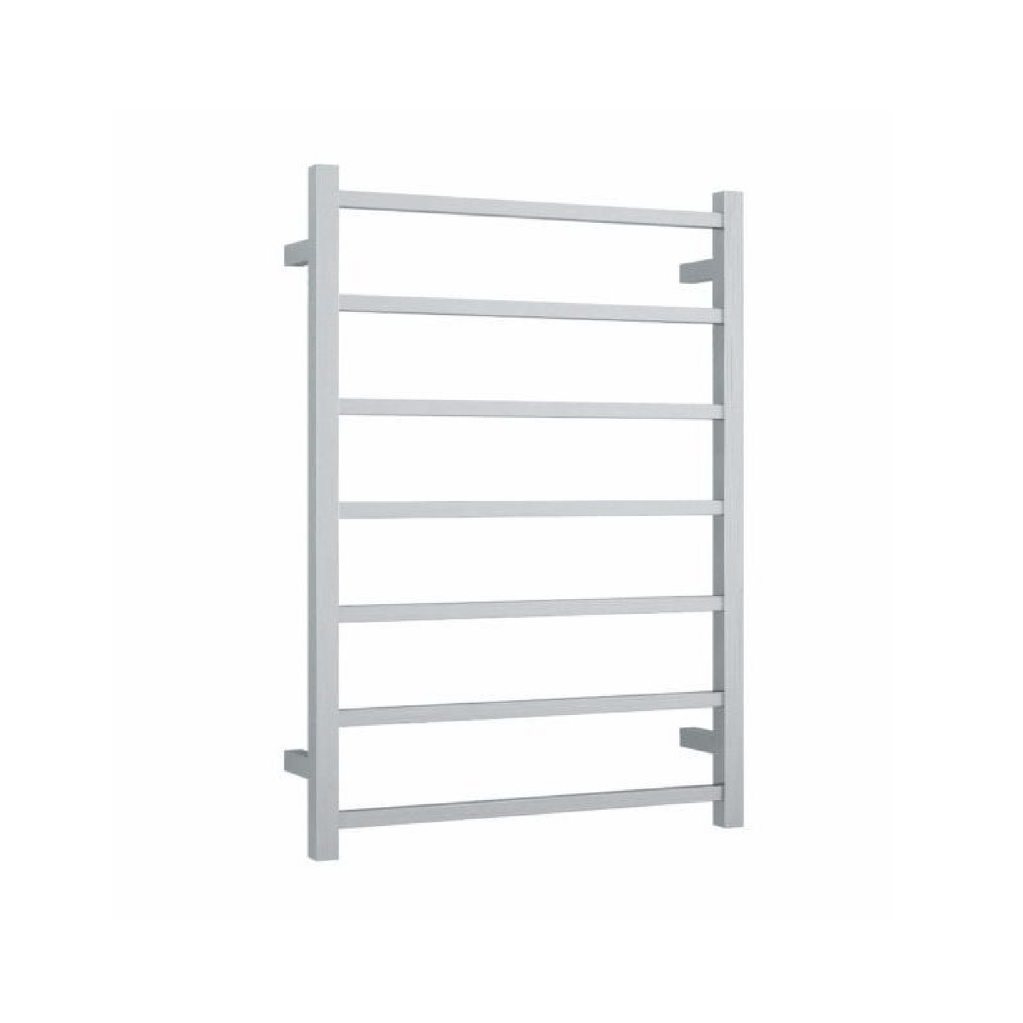 THERMORAIL - SSB44M Brushed Straight Square Ladder Heated Towel Rail - Heated Towel Rails - from our - THERMORAIL - supplier–available at Bathroom City Perth