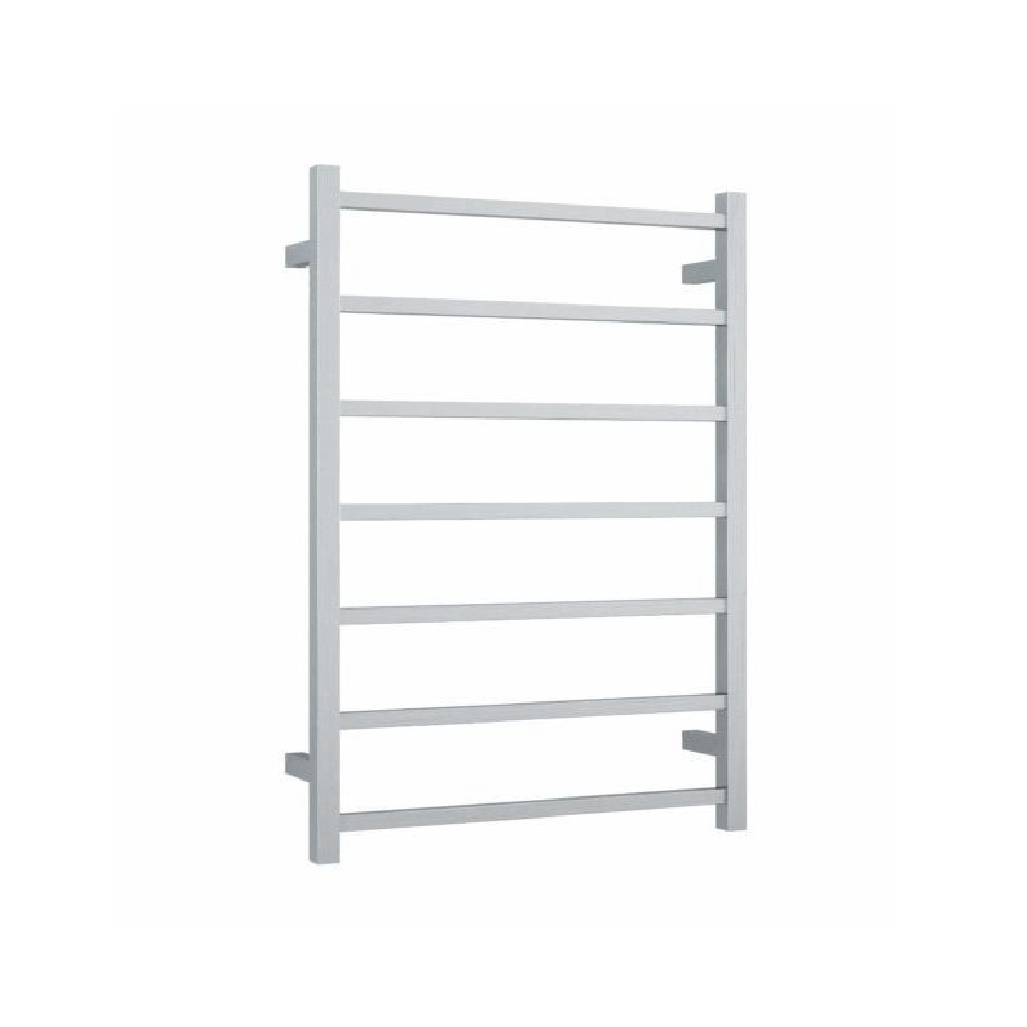 THERMORAIL - SSB44M Brushed Straight Square Ladder Heated Towel Rail - Heated Towel Rails - from our - THERMORAIL - supplier–available at Bathroom City Perth