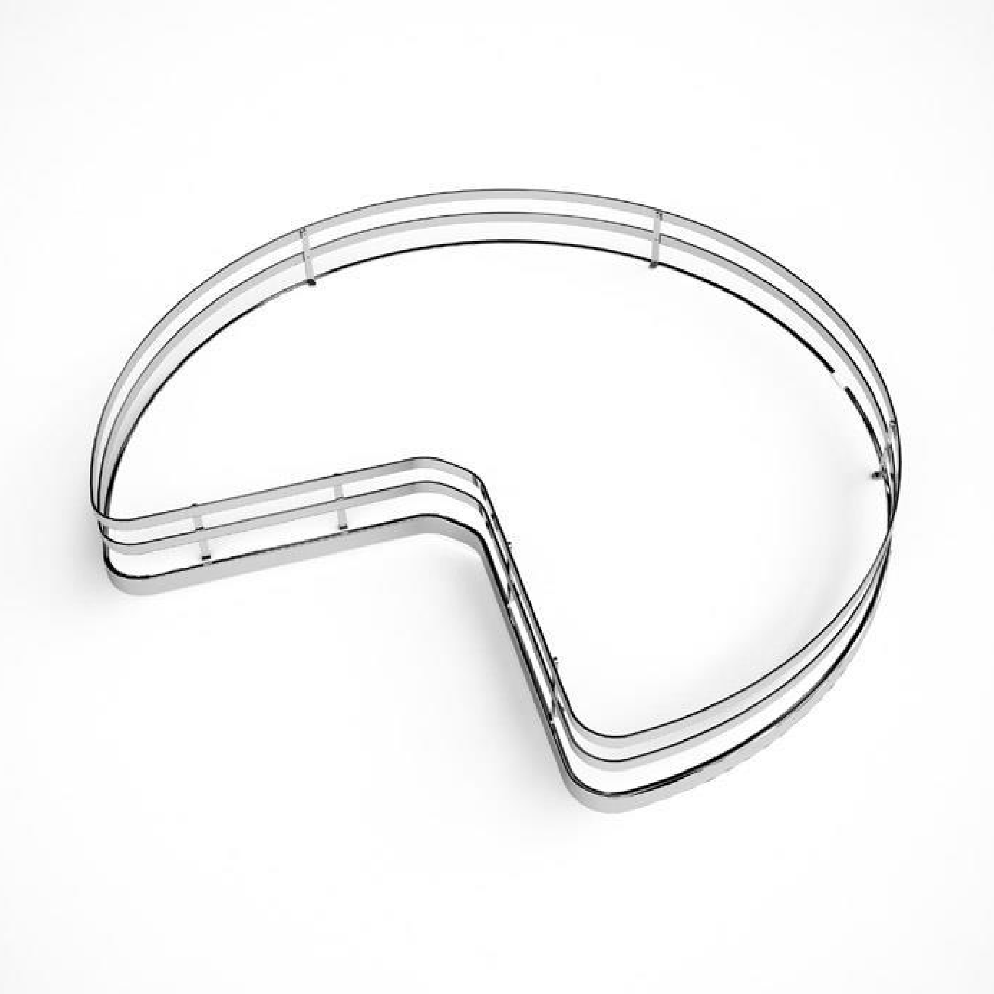 W&B - SIGE™ 3/4 Carousel Shelf - Kitchen Shelf - from our - Wilson & Bradley - supplier–available at Bathroom City Perth