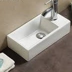MELA - MOSES (left) Wall Mounted Basin