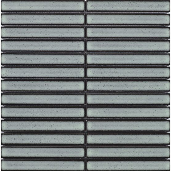 Finger Mosaic Light Grey Gloss