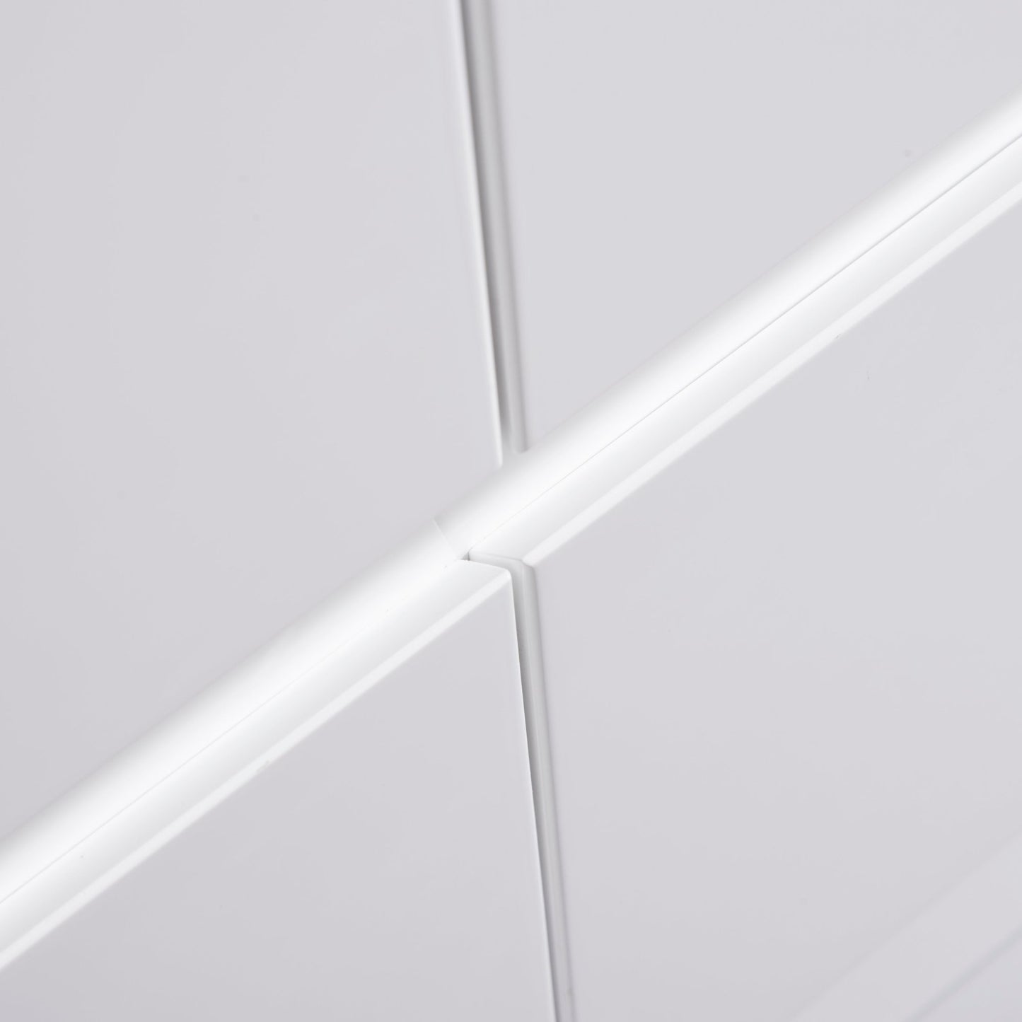 MELA - CLARK 1200 Gloss White Wall Hung Vanity with 4 Drawers