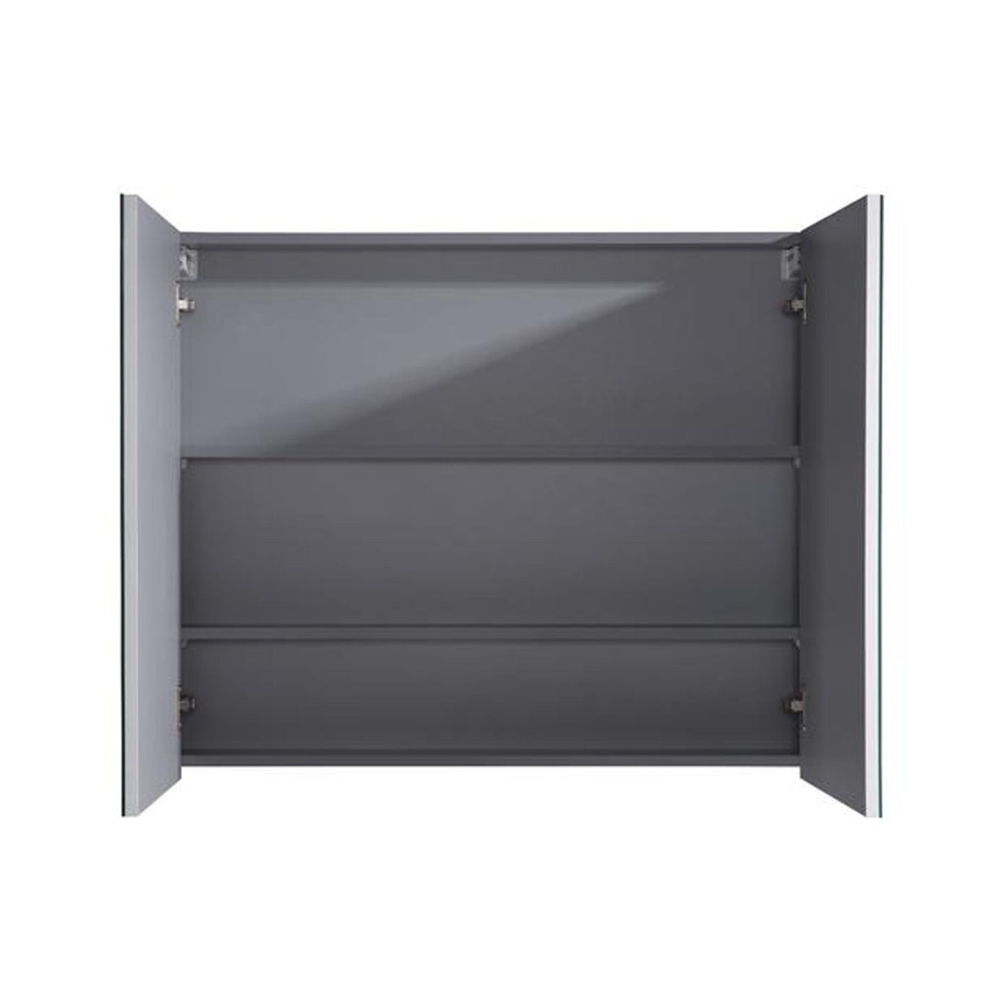 MELA - PORTER 900 Gloss White Mirror Cabinet