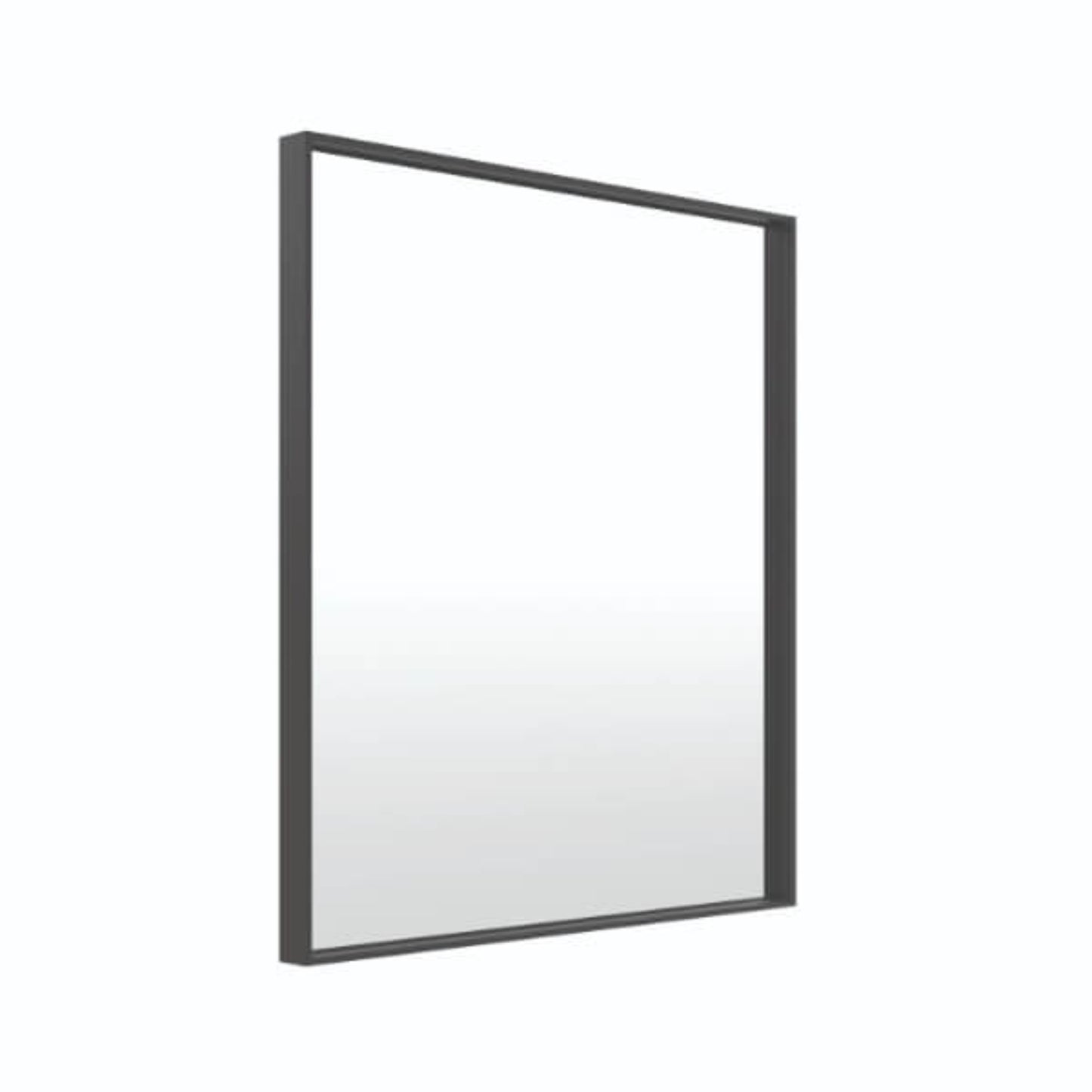 THERMOGROUP - BMS759BF Square Black Frame Mirror
