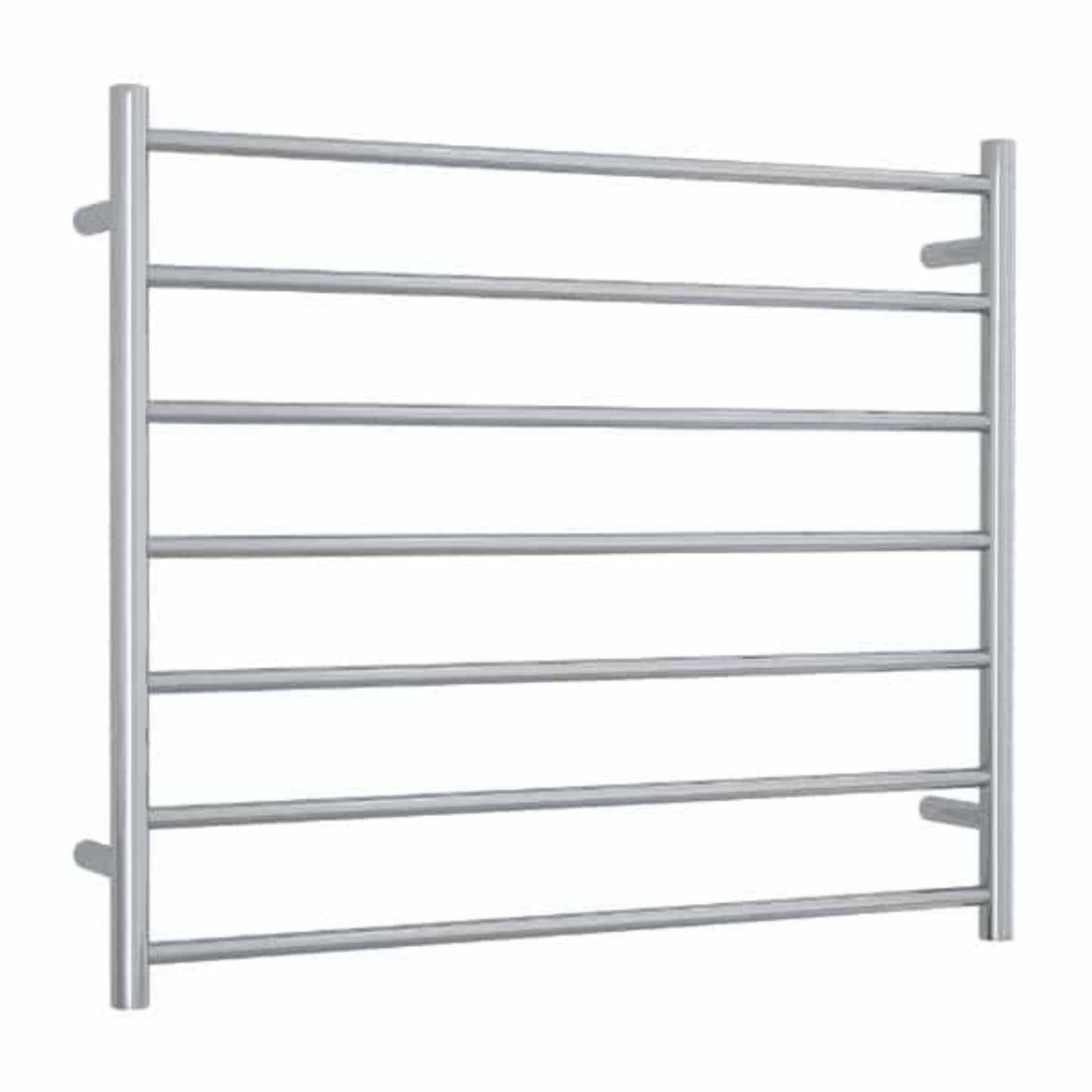 THERMORAIL - SR93M Straight Round Polished Ladder Heated Towel Rail