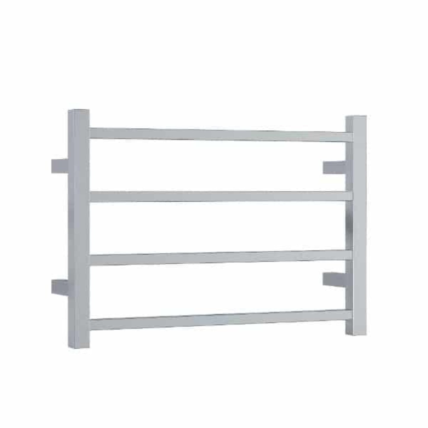 THERMORAIL - SS40M Straight Square Polished Ladder Heated Towel Rail