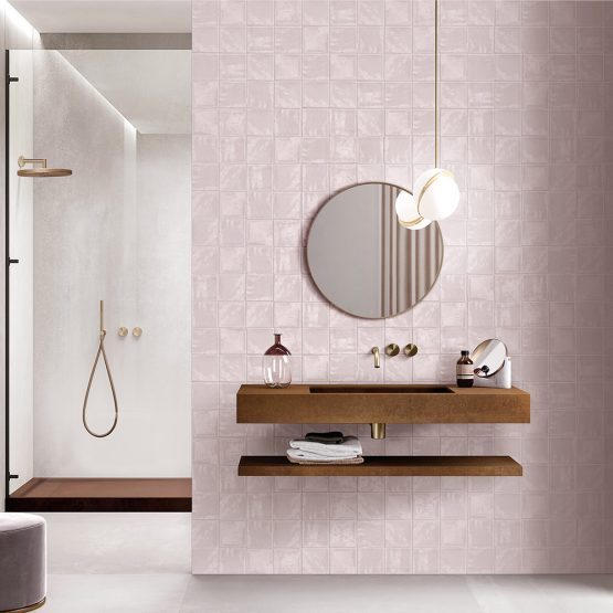 Luxe Pink Gloss 100x100x9