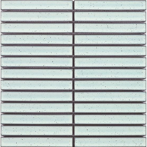 Finger Mosaic White GlossTiles – available at Bathroom City Perth