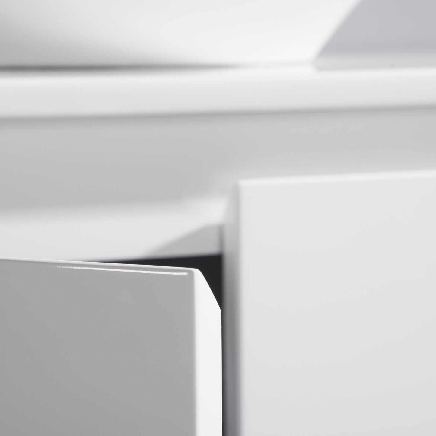 MELA - CLARK 600 Gloss White Wall Hung Vanity with 2 DoorsVanities – available at Bathroom City Perth