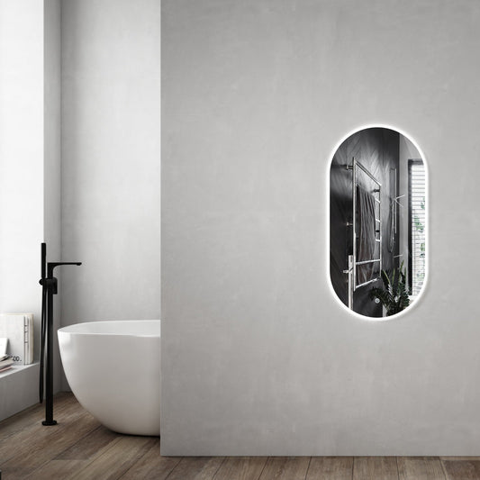 MELA - MIA 450 LED Oval MirrorMirror – available at Bathroom City Perth