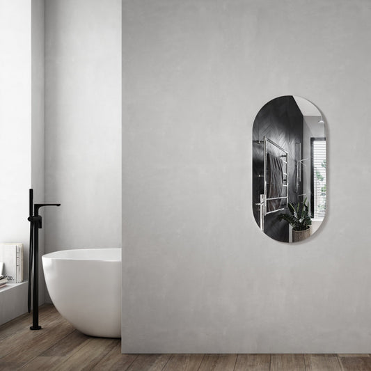 MELA - MIA 450 Oval MirrorMirror – available at Bathroom City Perth