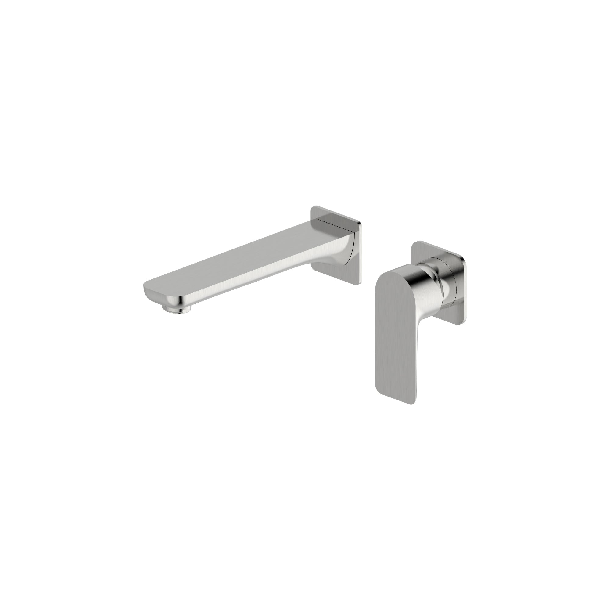 MELA - PALCO Wall Spout and Wall Mixer Set Brushed NickelTapware – available at Bathroom City Perth
