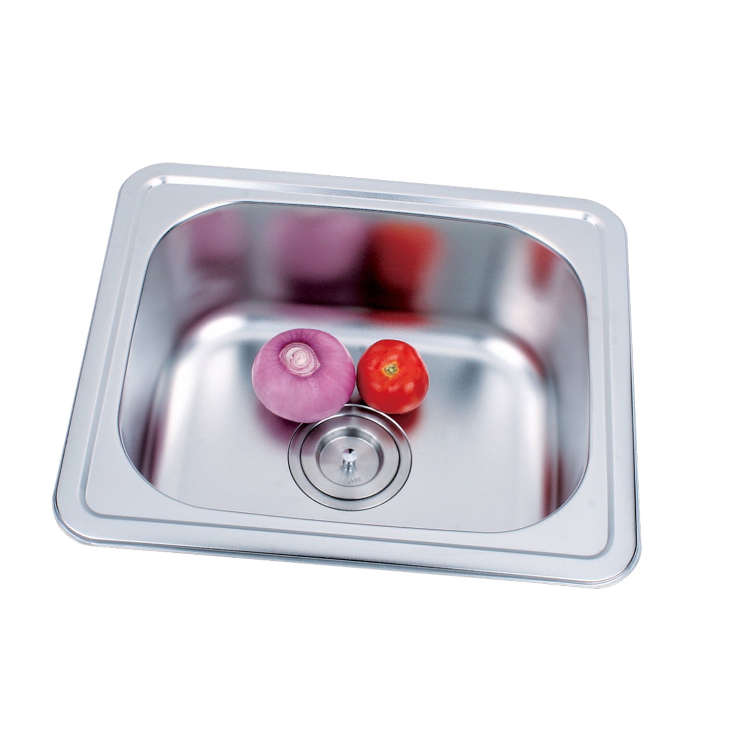 MELA - TRITON 35L Polish Stainless Steel SinkSink – available at Bathroom City Perth
