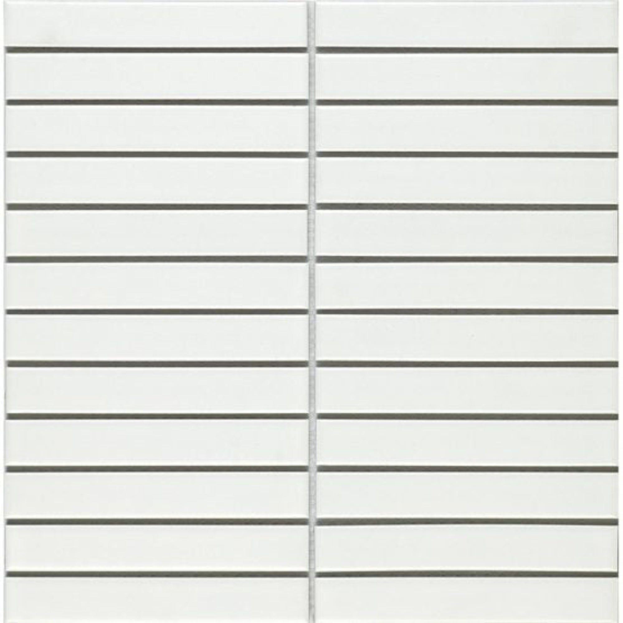 Porcelain Mosaic White MattTiles – available at Bathroom City Perth