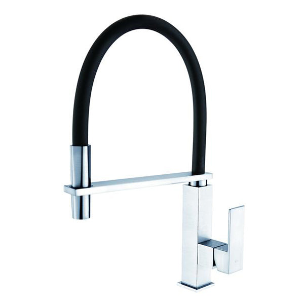 MELA - CASSA Pull-out Sink Mixer with Black Hose Chrome
