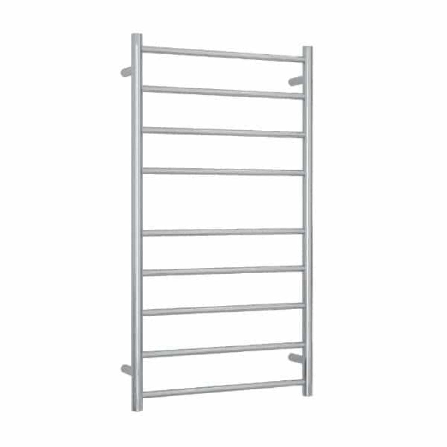 THERMORAIL - BS46M Straight Round Polished Budget Ladder Heated Towel RailHeated Towel Rails – available at Bathroom City Perth
