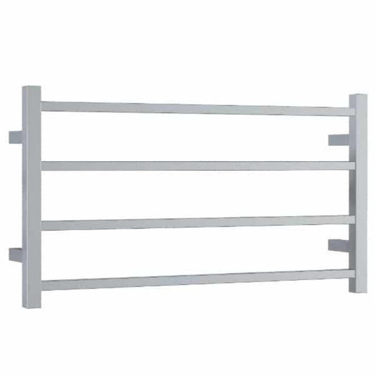 THERMORAIL - SS81M Straight Square Polished Ladder Heated Towel RailHeated Towel Rails – available at Bathroom City Perth