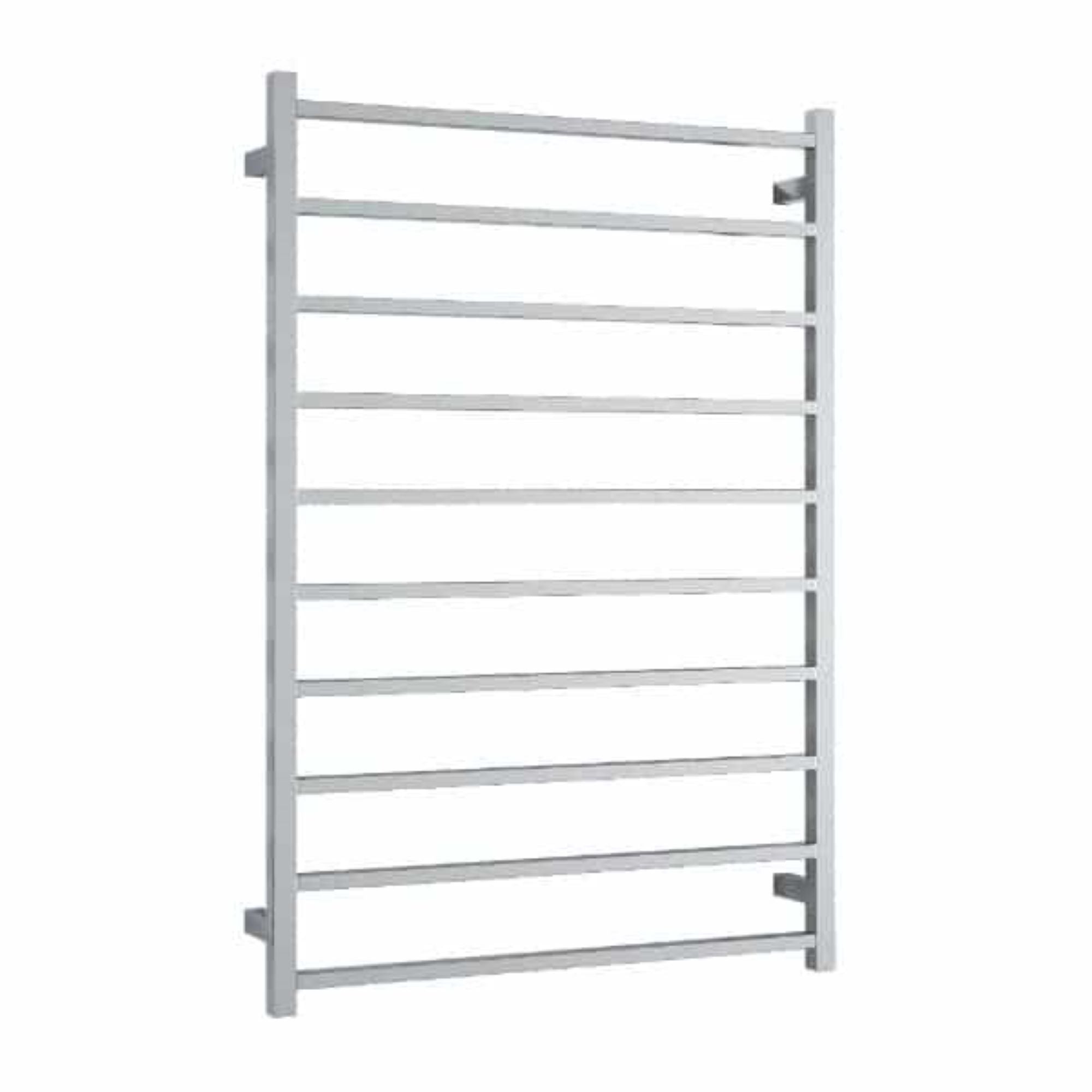 THERMORAIL - SS88M Straight Square Polished Ladder Heated Towel RailHeated Towel Rails – available at Bathroom City Perth