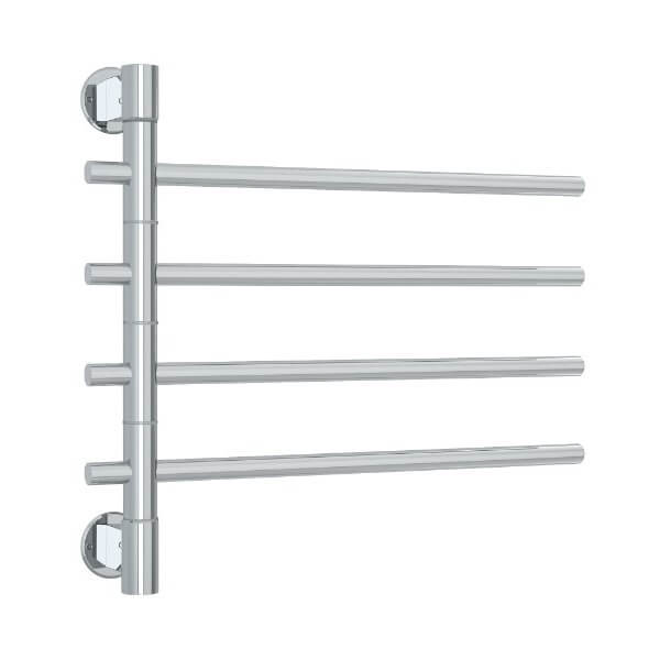 THERMORAIL - USV24 Straight Round Swivel Non - Heated Towel RailHeated Towel Rails – available at Bathroom City Perth