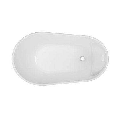 DECINA - Cosmo 1300 Freestanding Bath with Integrated Overflow