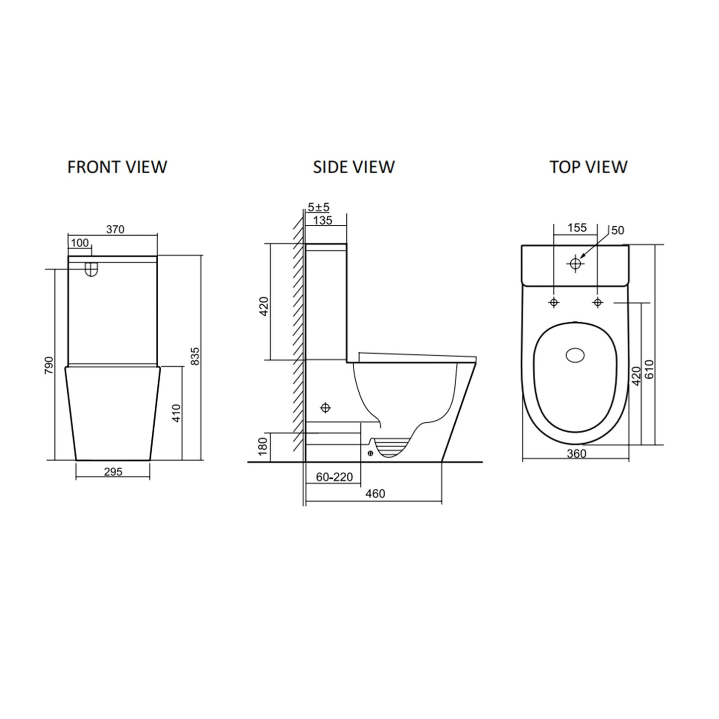 MELA - ELLIS Whirlpool Toilet Suite