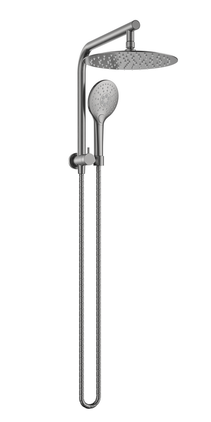 MELA - PALCO/RONDO Twin Combo Shower Set without Rail Brushed Nickel