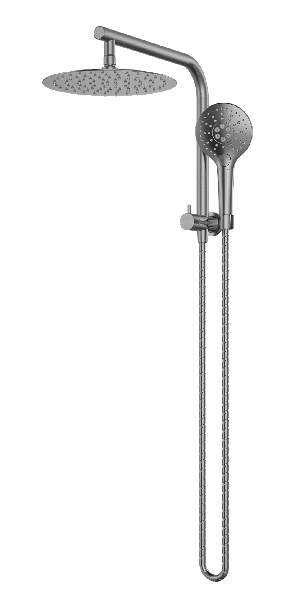 MELA - PALCO/RONDO Twin Combo Shower Set without Rail Brushed Nickel