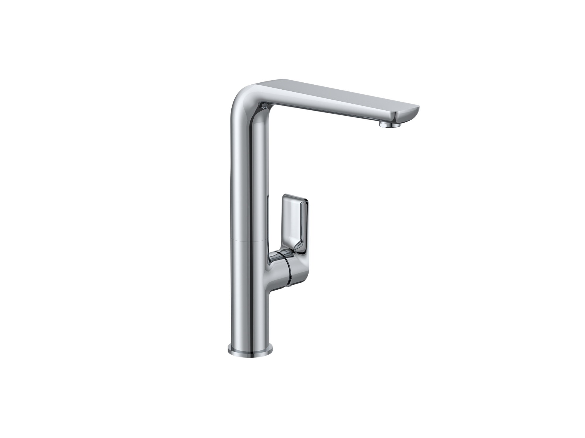 MELA - PALCO Gooseneck Kitchen Mixer Chrome
