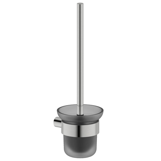 MELA - PALCO/RONDO Toilet Brush Holder Brushed Nickel