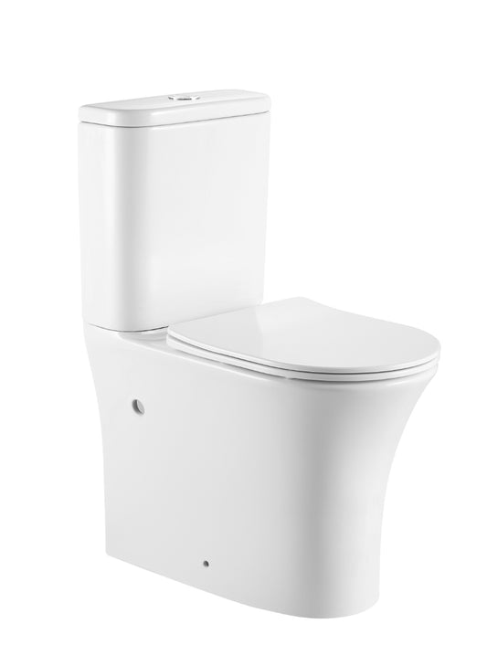MELA - PASSA Rimless Toilet Suite (Extra Height)