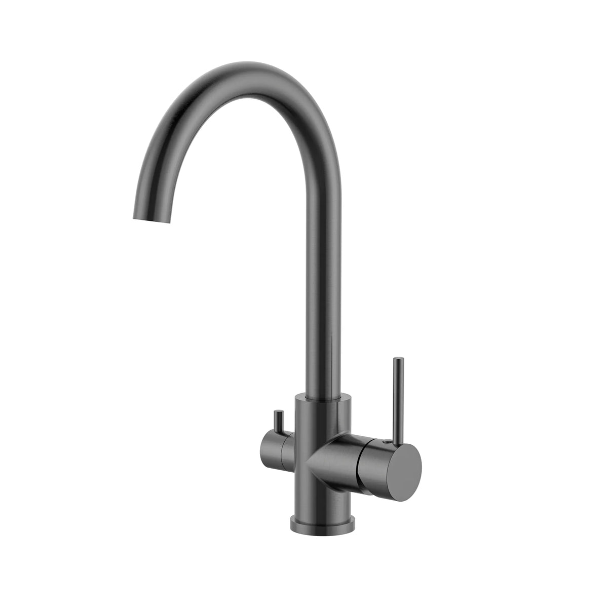 MELA - RONDO Filter Sink Mixer Light Gun Metal