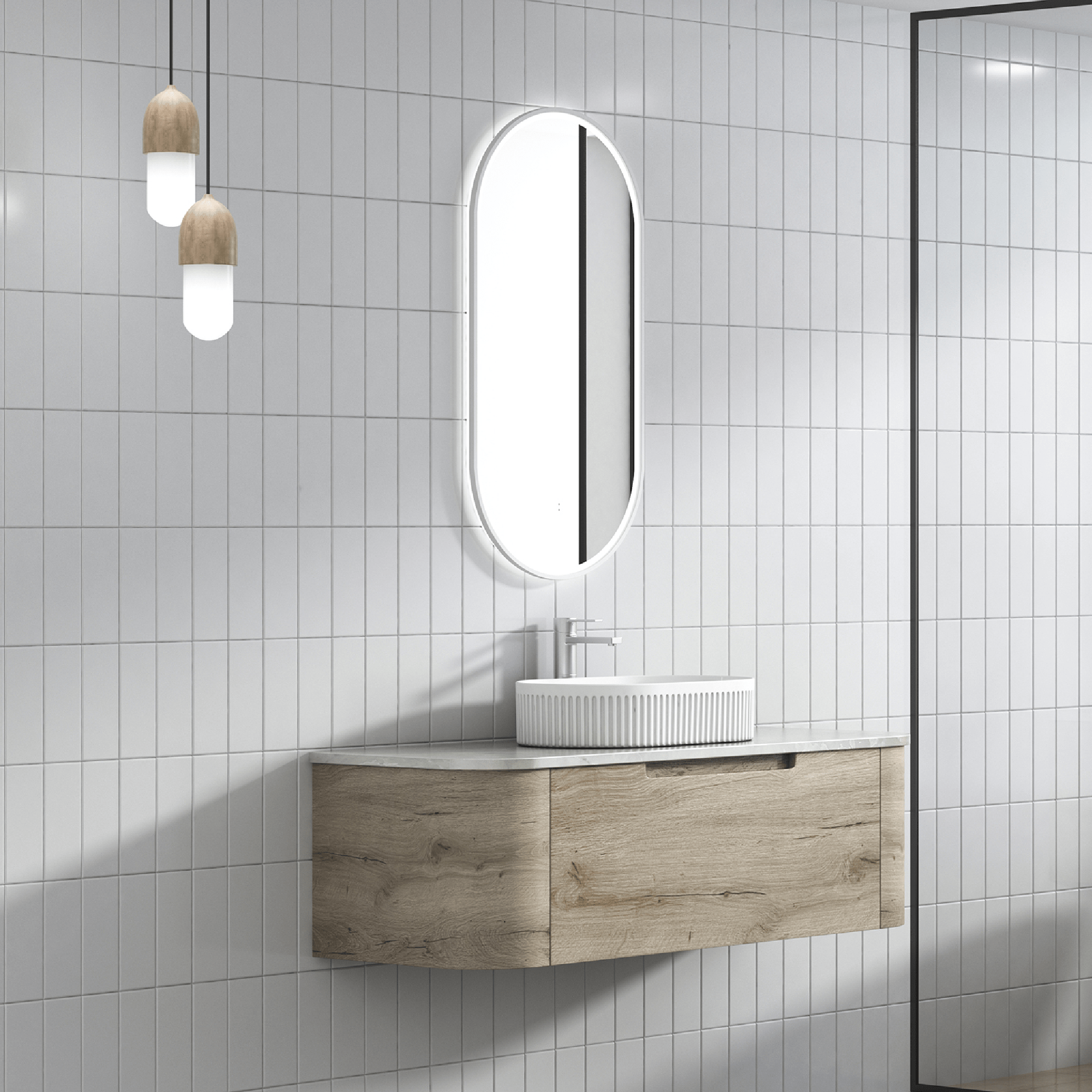 AULIC - Hamilton Wall Hung 1200mm - Vanities - from our - Aulic - supplier–available at Bathroom City Perth