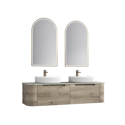 AULIC - Hamilton Wall Hung 1500mm-Vanities-from our-Aulic-supplier–available at Bathroom City Perth