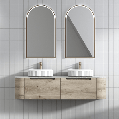 AULIC - Hamilton Wall Hung 1500mm - Vanities - from our - Aulic - supplier–available at Bathroom City Perth