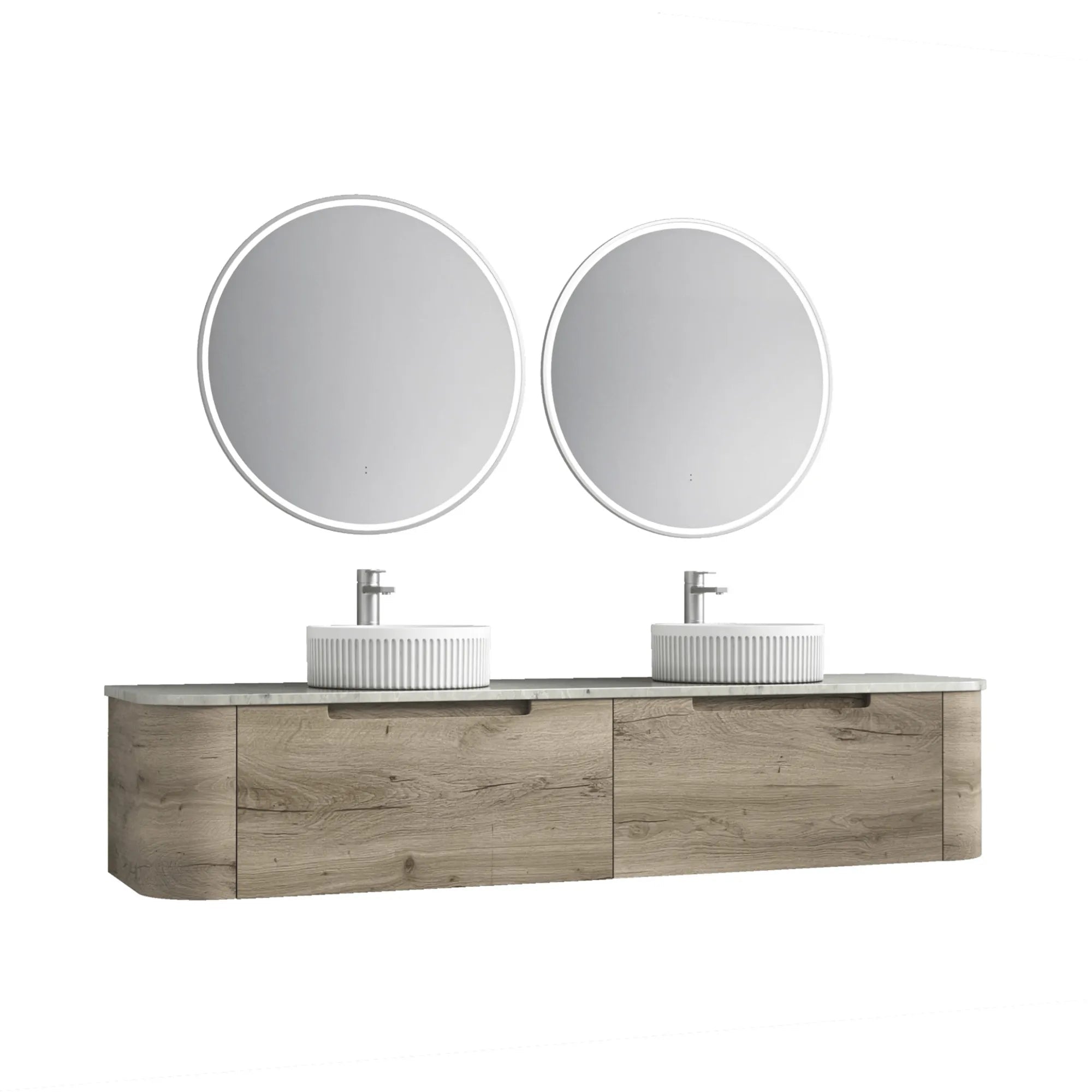 AULIC - Hamilton Wall Hung 1800mm-Vanities-from our-Aulic-supplier–available at Bathroom City Perth