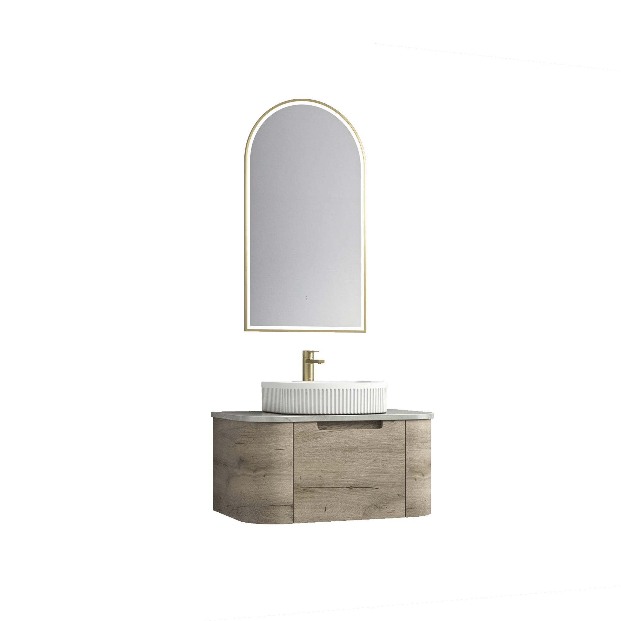 AULIC - Hamilton Wall Hung 750mm - Vanities - from our - Aulic - supplier–available at Bathroom City Perth