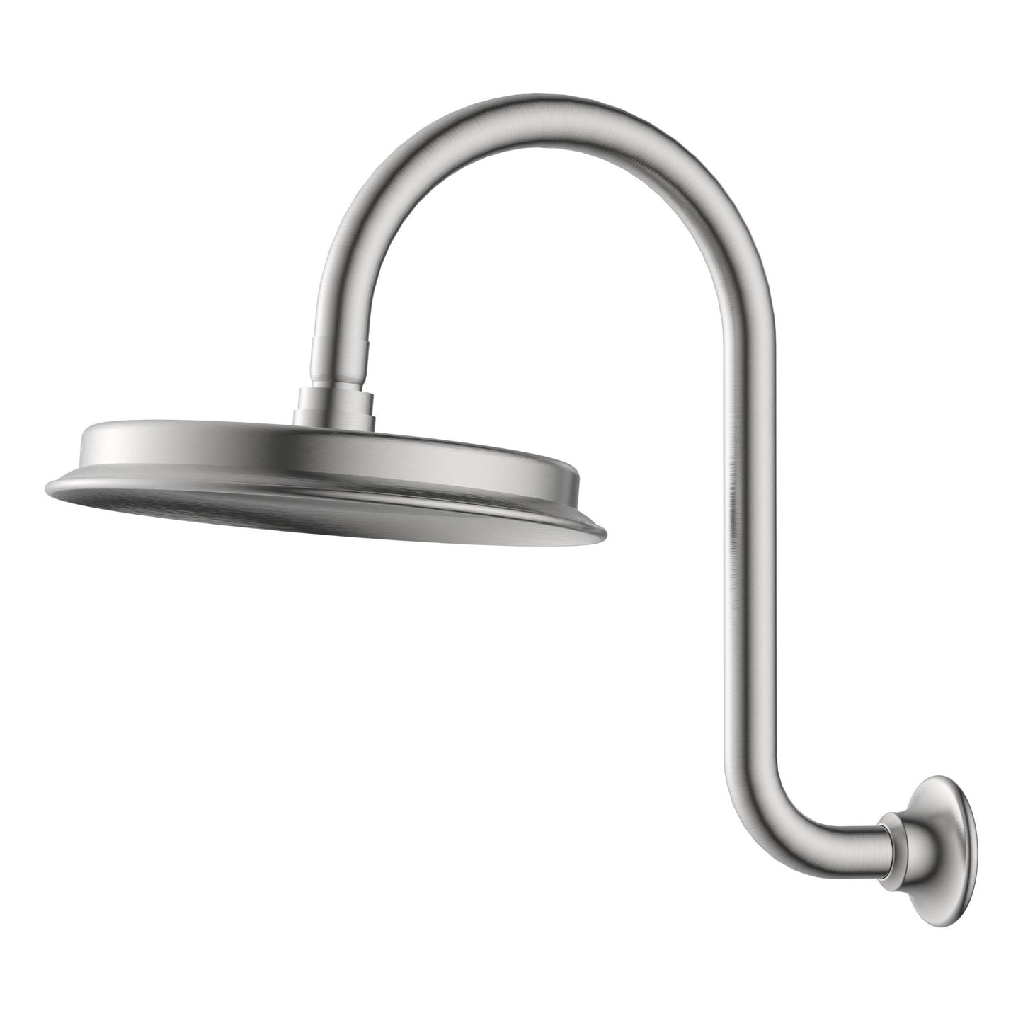 MELA - ANTIK Shower Arm Head Brushed Nickel