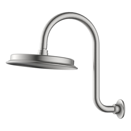 MELA - ANTIK Shower Arm Head Brushed Nickel
