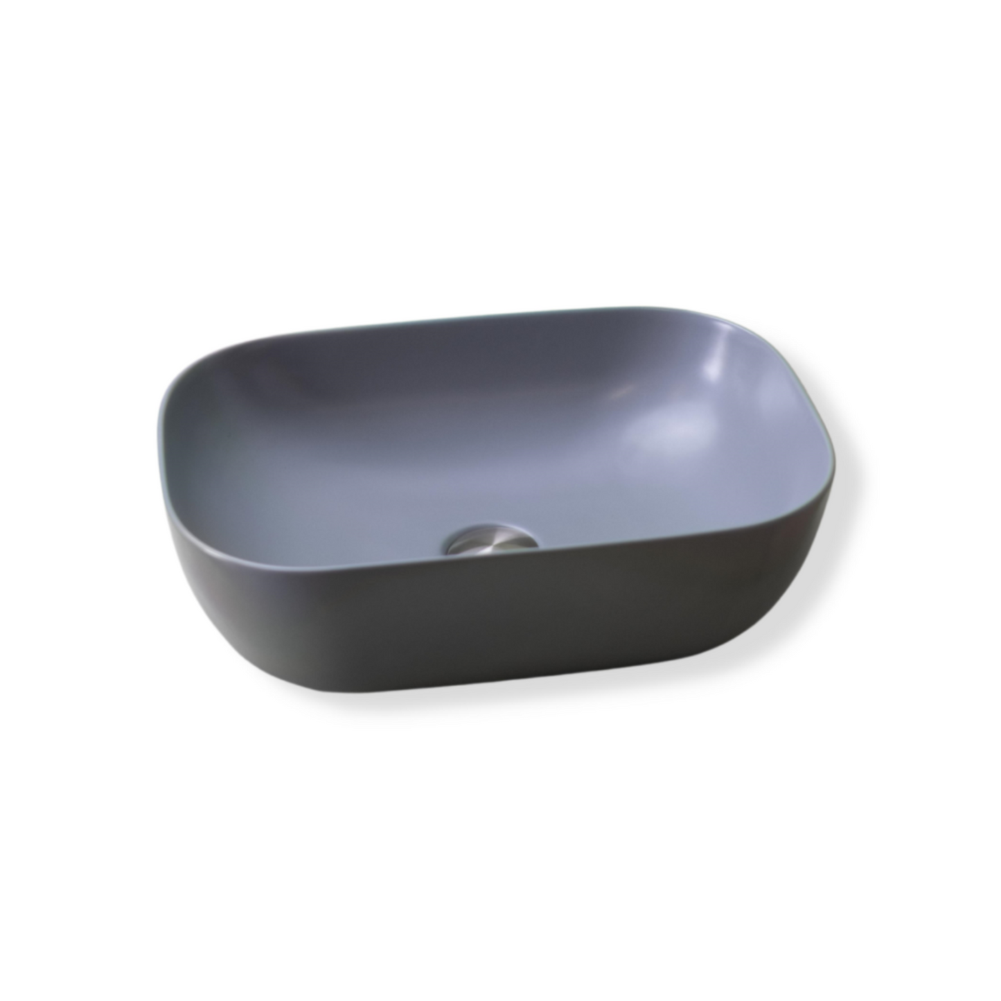 MELA - BAYLEE Matt Grey Above Counter Basin