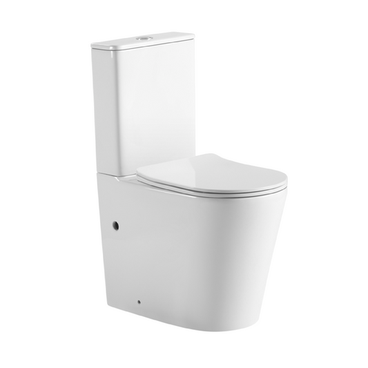 MELA - ELVAS Whirlpool Toilet Suite (Extra Height)