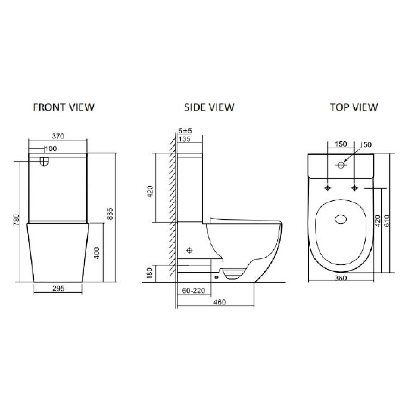 MELA - FELLI Whirlpool Toilet Suite