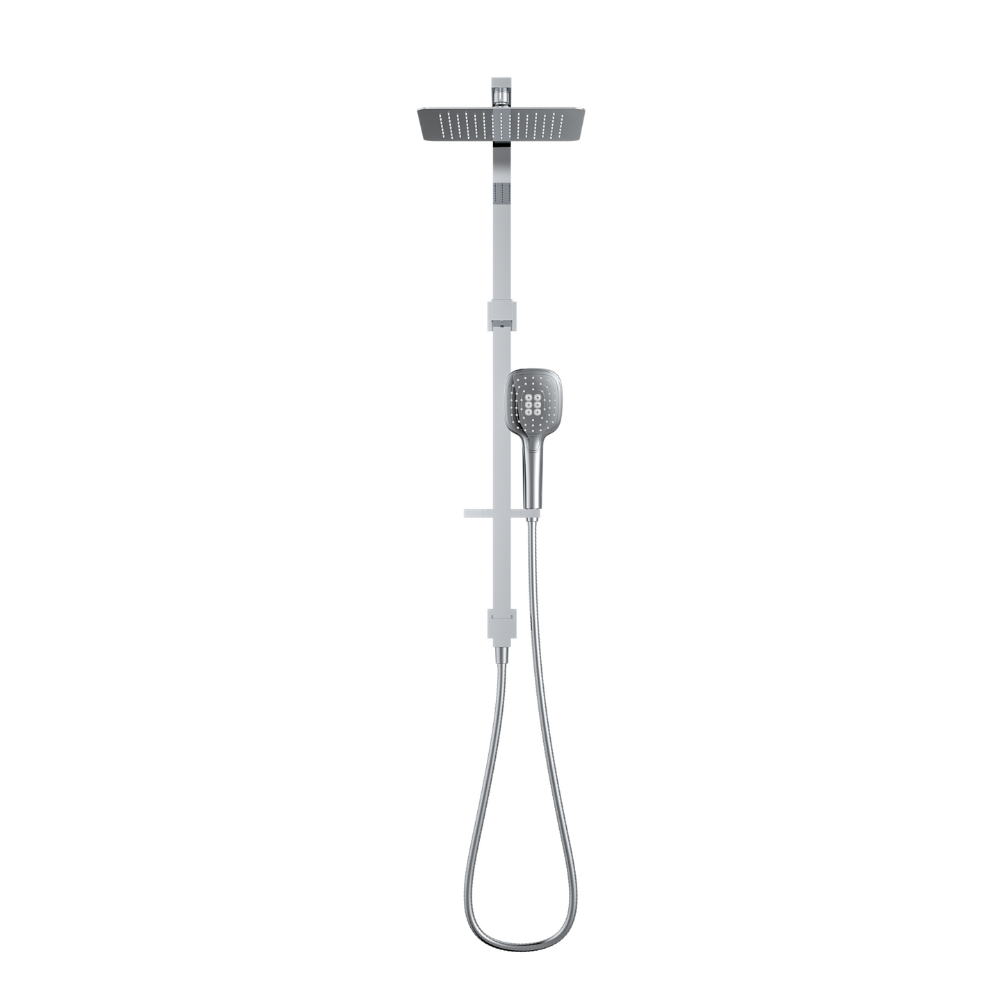 MELA - FLOVA Twin Combo Shower Set with Rail Chrome