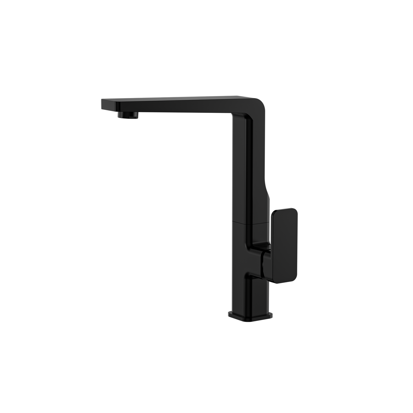 MELA - FLOVA Gooseneck Kitchen Mixer Black